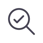 Search Check SVG Icon